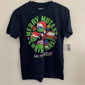 Merry Mutant TMNT Christmas Graphic T-Shirt